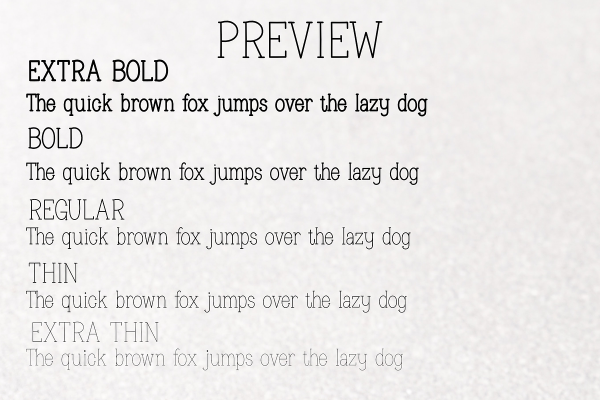 Everyday | a handwritten serif font, a Serif Font by Design av MAD (Photo 3 of 7)
