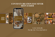 Autumn Themed Instagram Templates, a Social Media Template by SociallyyCreative (Thumbnail 8 of 10)