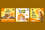 Cat - Social Media Feed Design, a Social Media Template by M. Nafi' Ulul Albab (Thumbnail 4 of 4)