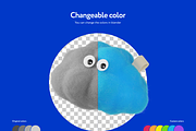 Fooksy Fluffy 3D Illustrations, a 3D by Welovegraphics (Thumbnail 5 of 7)