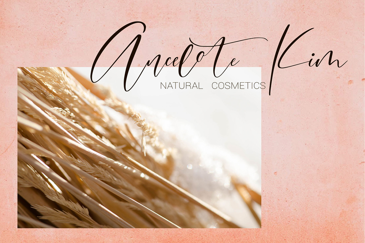 Bomtrys Script Font & Illustrations, a Script Font by CallMeStasia (Photo 8 of 13)