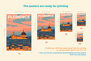 Travel Posters. Mega Bundle., a Decorative Illustration by Red Monkey (Thumbnail 3 of 20)