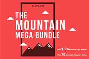 The Mountain Logos Mega Bundle, a Branding & Logo Template by LovePowerDesigns (Thumbnail 1 of 20)