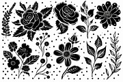 floral pattern large roses, an Illustration by Amazin_art (Thumbnail 3 of 17)