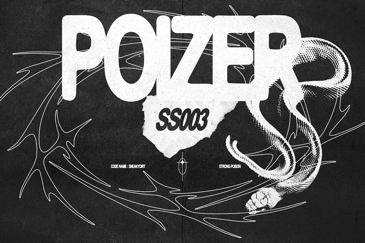 Poizier – Display Font, a Sans Serif Font by Hainz Studio (Photo 10 of 12)