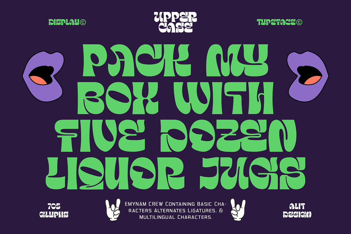 Emynam Crew Typeface, a Sans Serif Font by alit design (Photo 3 of 20)