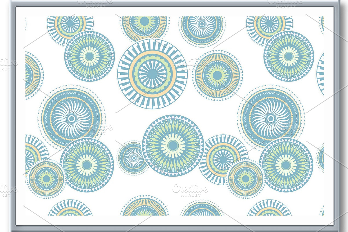 Geometric seamless pattern, a Pattern Graphic by RODINA (Photo 3 of 3)
