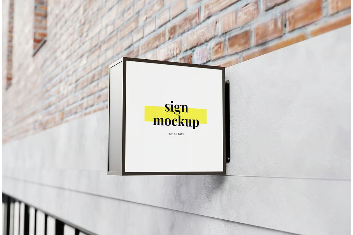 Street Sign Mockup, an Advertising Mockup by zippypixelstudio (Photo 2 of 4)