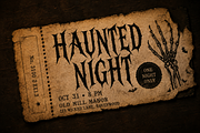Witch Wood - Modern Halloween Font, a Blackletter Font by overlaytemplates (Thumbnail 2 of 5)