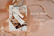 Aesthetic Gold Christmas Backgrounds, a Background Graphic by eclosque (Thumbnail 7 of 36)