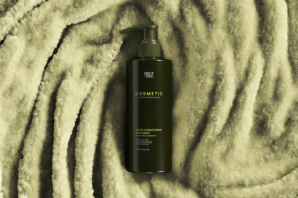 Cosmetic Pump Bottle Mockup Design, a Packaging Mockup by Artnivora.Std (Photo 5 of 6)