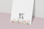 RoSA - Floral Clipart, an Illustration by The Autumn Rabbit Ltd (Thumbnail 9 of 14)