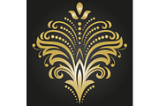 Floral Vector Abstract Pattern, a Decorative Illustration by FineArtStudio (Thumbnail 1 of 3)