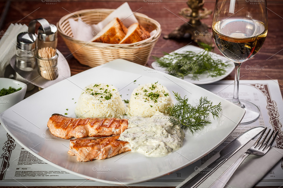 Grilled Chicken Breast Containing Breast Chicken And Dill