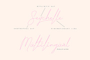 ARK Seychelle - Exotic Monoline Font, a Script Font by Arkara (Thumbnail 7 of 8)