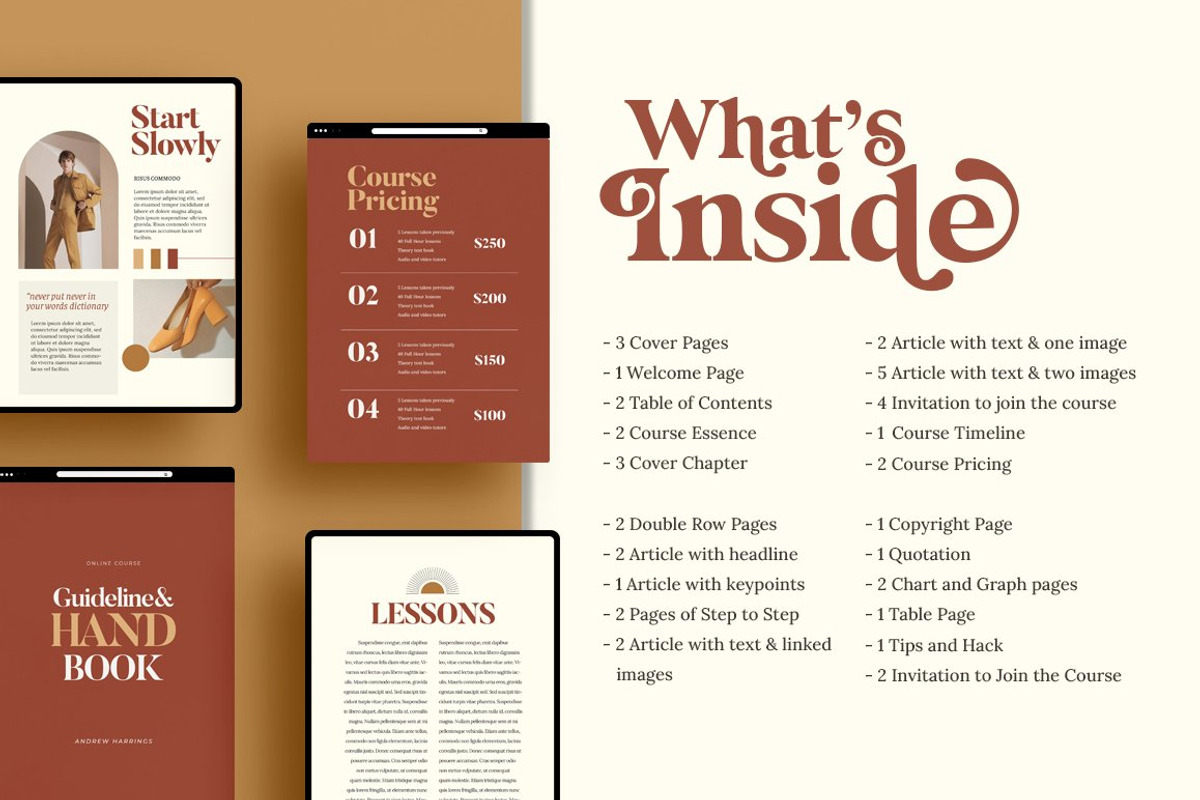2in1 Bundle eBook + Workbook CANVA, a Magazine Template by Eviory (Photo 6 of 38)