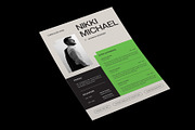 Simple Modern CV Resume, a Resume Template by Neermana (Thumbnail 2 of 5)
