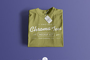 Chromatees Mockup T-Shirts, a Shirt Mockup by GraphicHero (Thumbnail 6 of 7)