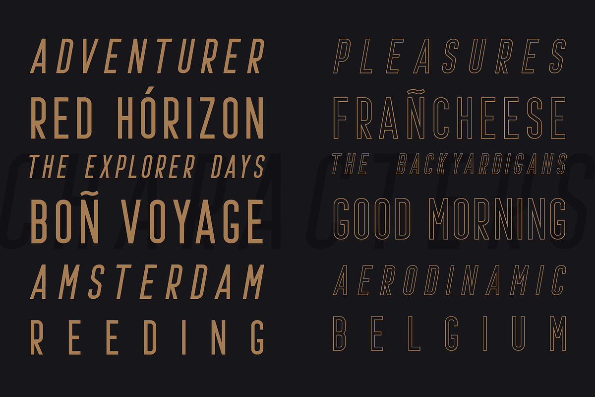 Prestage Font Family preview 6
