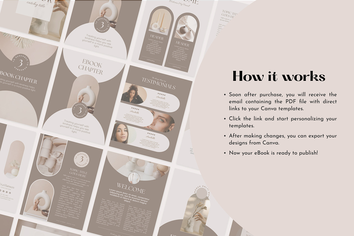 Customizable Ebook Workbook Template, a Magazine Template by Studio DigiCraft (Photo 7 of 7)