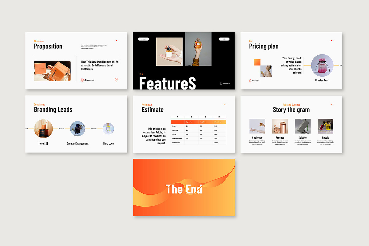 Design Proposal Presentation, a Presentation Template by KreateTribe (Photo 3 of 6)