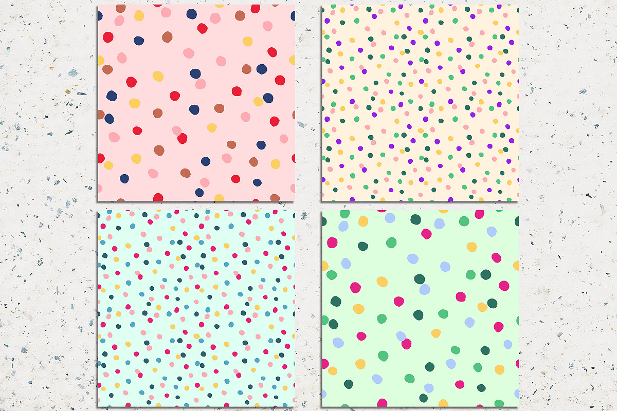 Confetti digital paper, a Pattern Graphic by Norse Studio (Photo 2 of 3)