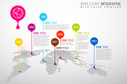 World Map Infographic with Droplets, a Presentation Template by Orson (Thumbnail 2 of 2)
