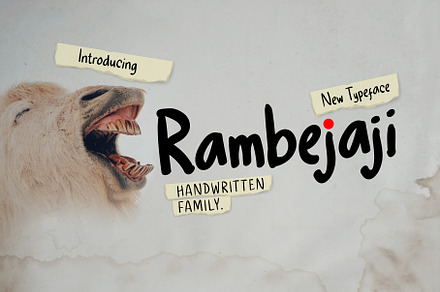 Rambejaji Font