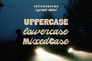 Highway Motel Retro Vibe Sans Script, a Script Font by Struvictory.art (Thumbnail 3 of 10)