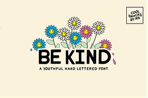 Be kind  Font
