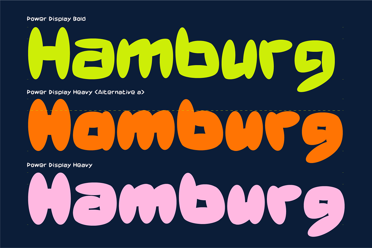 Power Display Font Family, a Font by Power Type™ Foundry (Photo 4 of 10)