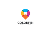 Colorful Location Pinpoint Logo, a Branding & Logo Template by yopie (Thumbnail 1 of 3)