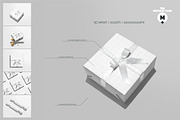 GIFT BOX MOCKUPS, a Product Mockup by MCKP*ME (Thumbnail 2 of 8)