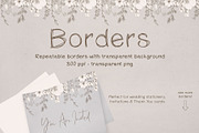 Sketchy Floral Wreaths & Borders, an Illustration by Maggie Stilwell Design (Thumbnail 3 of 7)