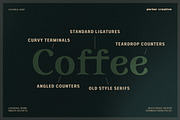 Coffee Hour | Cafe Branding Serif, a Serif Font by Parker Creative (Thumbnail 3 of 9)