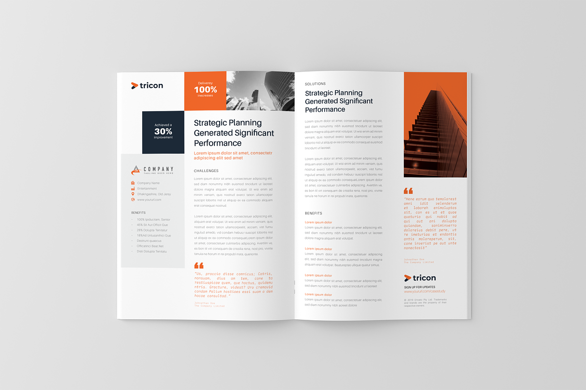 Case Study Flyer, a Flyer Template by Rongbaaz (Photo 3 of 3)