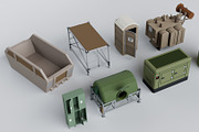 Military Mega Pack Collection 3D, an Environmental 3D Model by multimedia4ds (Thumbnail 21 of 21)