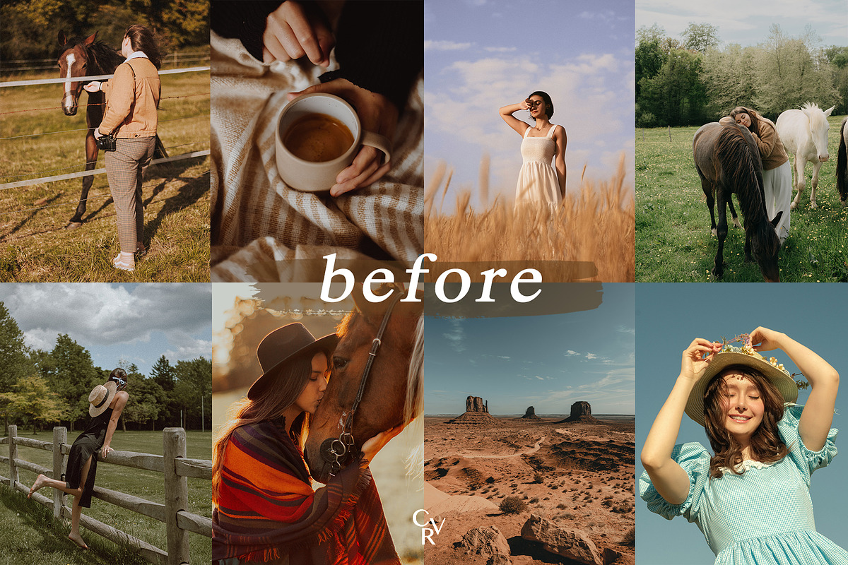 10 Western Lightroom Presets, a Preset Add-On by CVR Presets (Photo 2 of 9)