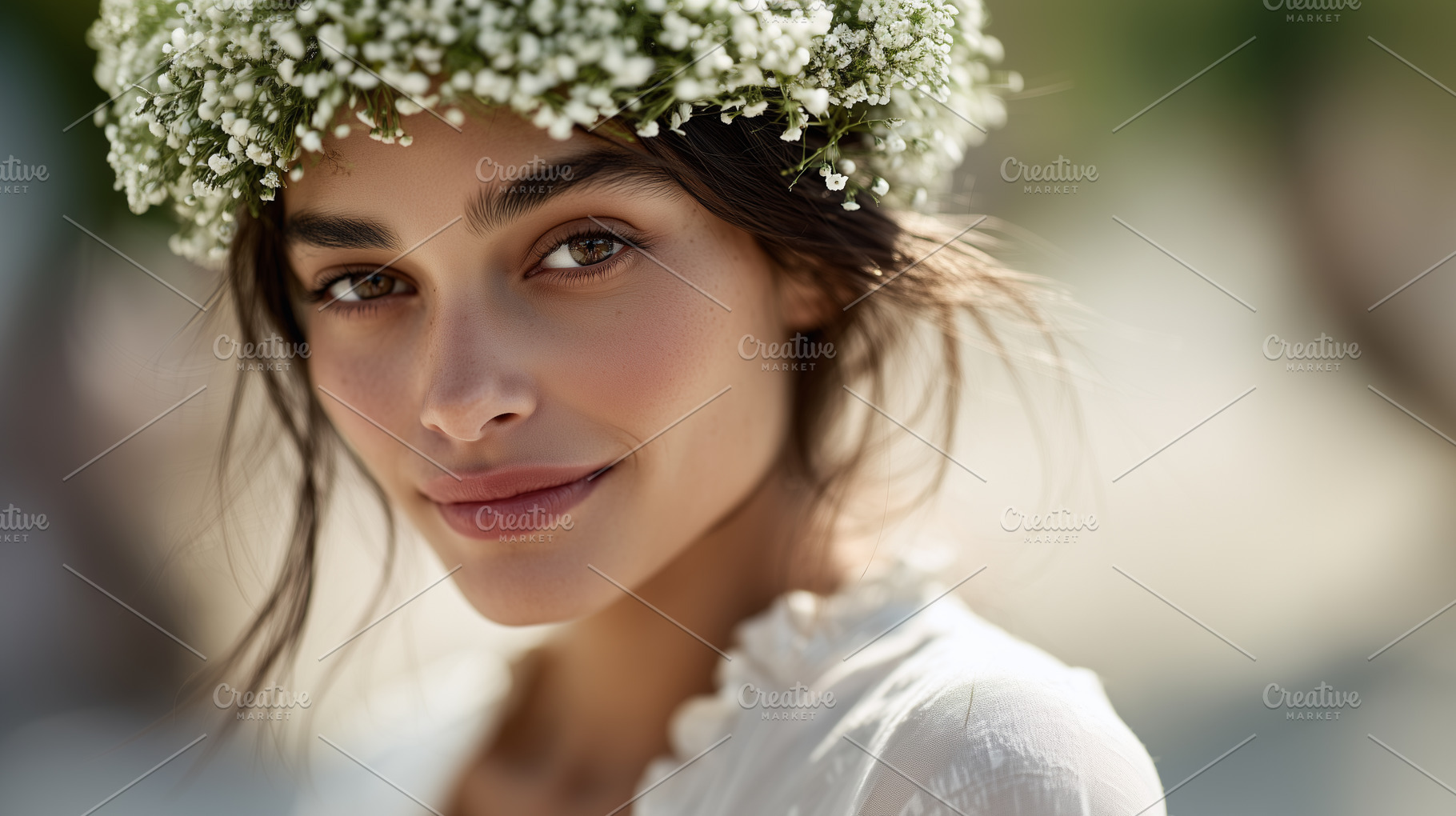 Young slavic woman with a gentle, a Person Photo by MistyDay