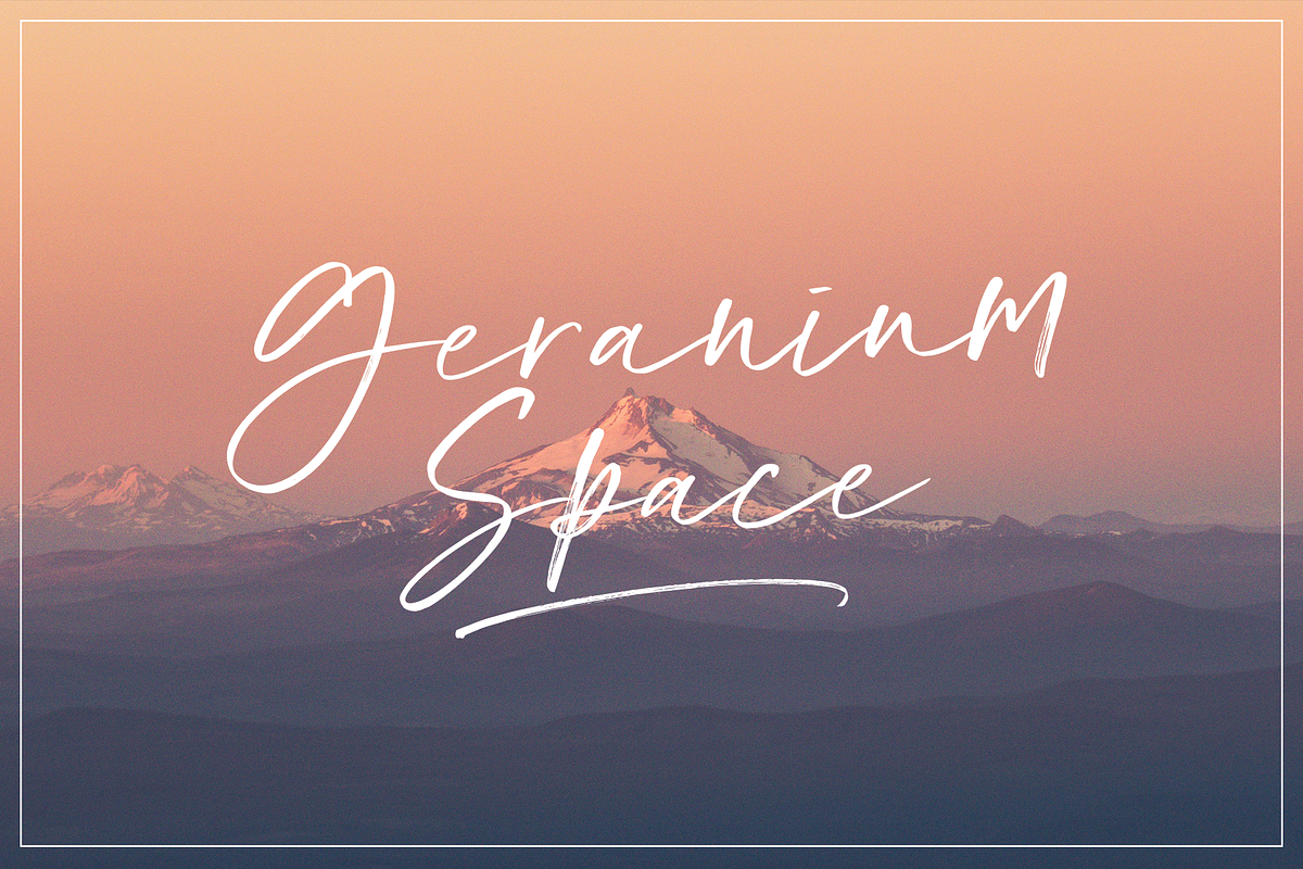 Houstiny - Handwritten Font, a Script Font by Megi Satyo Widodo (Photo 16 of 17)