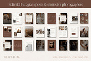 Editorial Photography Insta Bundle, a Social Media Template by Wonderlik Webdesign (Thumbnail 10 of 11)