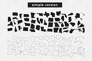 50 States of America svg eps png pdf, an Illustration by Peachycottoncandy (Thumbnail 4 of 4)