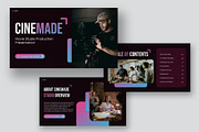 Movie Studio Production Powerpoint, a Presentation Template by Fit-tee (Thumbnail 7 of 10)