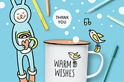 ENJOY WINTER | DESIGN SET, an Animal Illustration by CATMINT (Thumbnail 8 of 8)