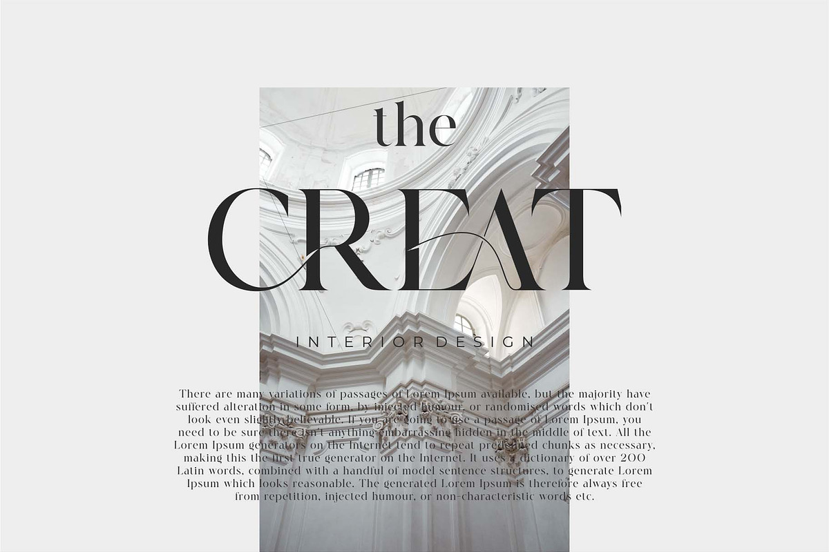 Cerost Modern Ligature Typeface, a Serif Font by Dylla_studio (Photo 5 of 14)