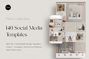 140 Social Media CANVA Template Pack, a Social Media Template by Gebers Marketing & Design (Thumbnail 1 of 10)
