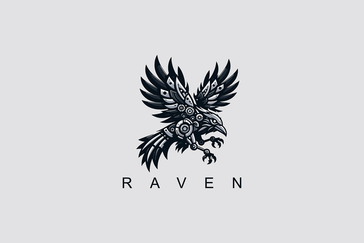 Raven, an Illustration by Usman
