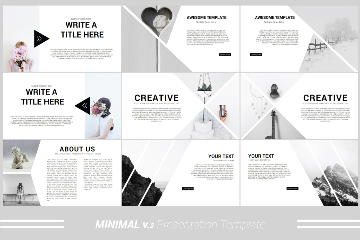 Minimal v.2 Powerpoint Template, a Presentation Template by Presentation Official (Photo 3 of 11)