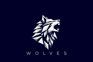 Wolf Vector Logo For Sale!