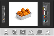 Fried Chicken Packaging Mockup PSD, a Packaging Mockup by Bruno's Shop (Thumbnail 3 of 4)